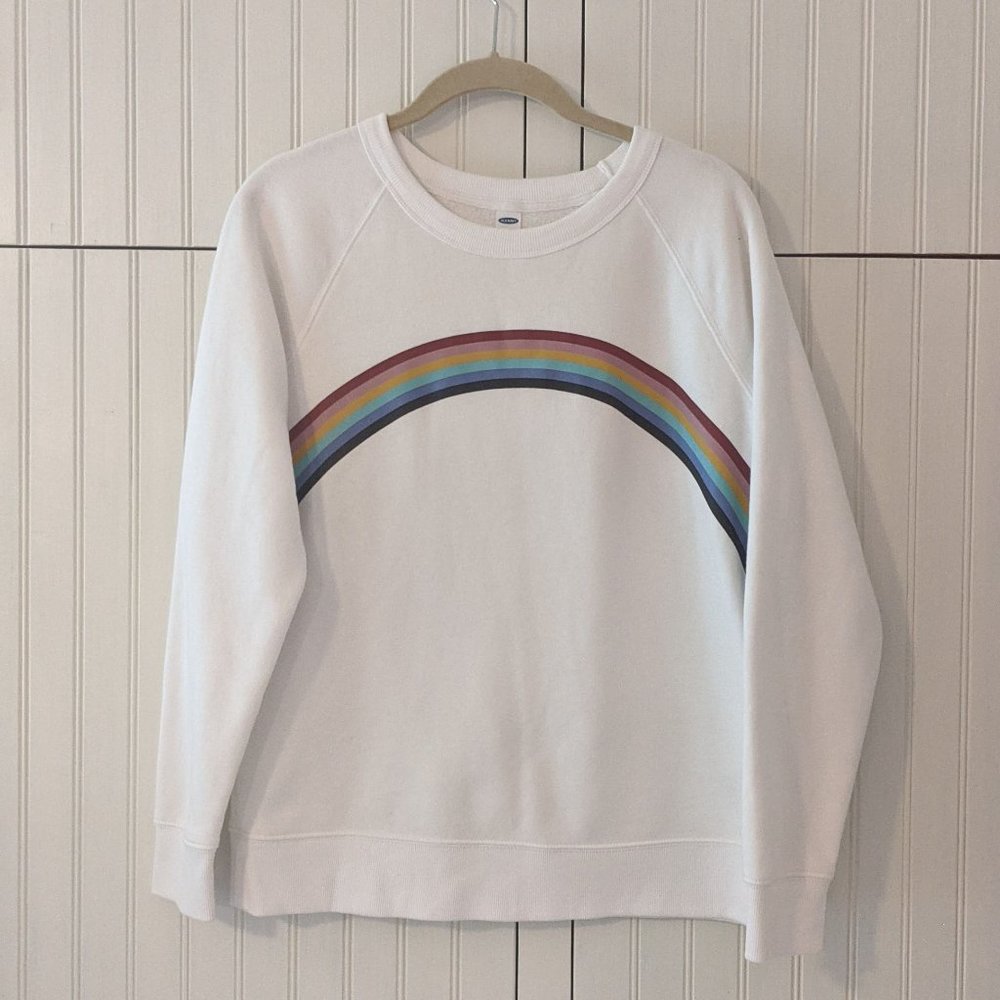 Old Navy Rainbow Pride Women's Sweatshirt Small